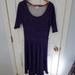 Lularoe Dresses | Lularoe Nicole Dress | Color: Purple | Size: L