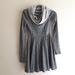 Free People Dresses | Free People Beach Cowl Neck Sweater Xsmall | Color: Gray | Size: Xs
