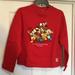 Disney Shirts & Tops | Disneyland Resort Boys Size Small Red Sweatshirt | Color: Gold/Red | Size: Sb