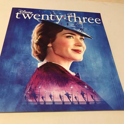 Disney Other | Disney D23 Magazine 2018 Mary Poppins Pre-Owned | Color: Red/Brown | Size: Os