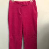 Lilly Pulitzer Pants & Jumpsuits | Lilly Pulitzer Pink Cotton Stretch Corduroy Pants | Color: Pink | Size: 6