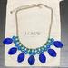 J. Crew Jewelry | J. Crew Statement Necklace In Shades Of Blue | Color: Blue/Green | Size: Os