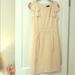 J. Crew Dresses | Beautiful Jcrew Cream Dress | Color: Cream | Size: 4