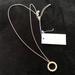Kate Spade Jewelry | Kate Spade Silver Full Circle Necklace | Color: Silver | Size: Os