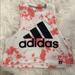 Adidas Tops | Adidas Tie Dye Crop Top | Color: Pink/White | Size: Xs