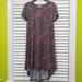 Lularoe Dresses | Lularoe Carly Dress | Color: Gray/Red | Size: Xxs