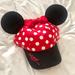 Disney Accessories | Disney Minnie Mouse Baseball Cap | Color: Black/Red | Size: Youth Size