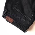 Levi's Jeans | Levis Dark Blue Jeggings With Shiny Black Front | Color: Black/Blue | Size: 29