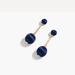 J. Crew Jewelry | J.Crew Theard Ball Drop Earring | Color: Blue | Size: 2”