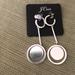 J. Crew Jewelry | Nwt J Crew Mirror Dangly Earrings | Color: Silver | Size: Os