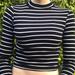 Brandy Melville Tops | H&M Black And White Turtleneck | Color: Black/White | Size: Xs