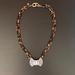 J. Crew Jewelry | J.Crew Tortoise Shell Rhinestone Necklace | Color: Brown/Silver | Size: Os