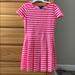 Polo By Ralph Lauren Dresses | Girls Polo By Ralph Lauren Pink Striped Dress | Color: Pink/White | Size: Xlg