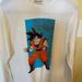 Urban Outfitters Shirts | Dragon Ball Z Goku Character Long Sleeve T-Shirt | Color: White | Size: M