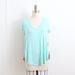 Anthropologie Tops | Anthropologie Nwt Mint Tee-Shirt Pouridge Med | Color: Blue/Brown | Size: M
