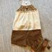 J. Crew Shorts | J Crew Chino Shorts With Anthropology Top | Color: Tan | Size: 2