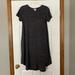 Lularoe Dresses | Like New Medium Lularoe Carly | Color: Black/Gray | Size: M