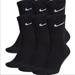 Nike Accessories | Nike Everyday Cotton Cushioned Crew Socks | Color: Black/White | Size: Various