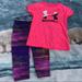 Under Armour Matching Sets | Girl’s Under Armour Matching Set Size Ymd | Color: Pink/Purple | Size: Mg