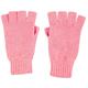 Graham Cashmere - Womens Cashmere Fingerless Gloves - Made in Scotland - Gift Boxed - Clover Pink