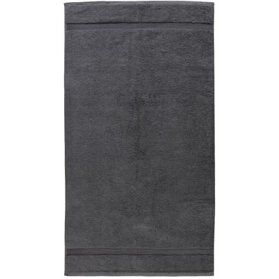 Rhomtuft Handtücher Princess zinn - 02 Duschtuch 70x130 cm Schwarz