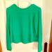 Zara Tops | Green Zara Flowy Long Sleeve Crop | Color: Green | Size: S