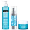 Neutrogena Hydro Boost Geschenkset Gesichtspflege: Hyaluron Serum, Gesichtscreme Aqua Gel und Reinigungsgel