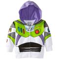 Disney Boys' Toddler Buzz Lightyear Toy Story Hoodie, White, 3 Years