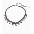 Torrid Jewelry | Glitter Rhinestone Statement Necklace | Color: Black/Gray | Size: Os