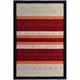 Black/Red 93 x 0.25 in Area Rug - Bokara Rug Co, Inc. Hand-Knotted High-Quality Red & Ivory Area Rug Cotton/Wool | 93 W x 0.25 D in | Wayfair