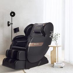 RealRelax Faux Leather Heated Full Body Massage Chair w/ Dual-core S Track & APP Control Stain Resistant | 63 H x 30 W x 34 D in | Wayfair
