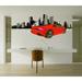 Latitude Run® Polygonal New York Car Wall Decal Vinyl in Red/Gray/Black | 46 H x 115 W in | Wayfair 113A87EE134841E7AF7B92DF3EDEA2D7