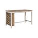 Gracie Oaks Oxalis Wooden Counter Height Dining Table Wood in Brown | 36 H x 60 W x 30 D in | Wayfair C80FBFD680C446118B425A9AFE906EFF
