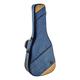 Ortega Guitars gepolstertes Soft Case - für Dreadnought Gitarren - Leinen, Baumwolle, Veloursleder - blau, ocean blue (OSOCADN-OC)