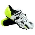 LUCK Fahrradschuhe Extreme 3.0 MTB, mit Carbon-Sohle und dreifacher Klettverschluss, Unisex, Fahrradschuhe, gelb, 42 EU