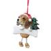The Holiday Aisle® Dangling Hanging Figurine Ornament Plastic | 7 H x 3.5 W x 1 D in | Wayfair BD492CFB417A4CBD8EB89619B03AB583