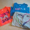 Adidas Shirts & Tops | Adidas Shirts | Color: Blue/Orange | Size: 8g