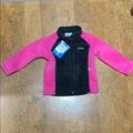 Columbia Jackets & Coats | Columbia Girls 2t Black & Pink Fleece Jacket | Color: Black/Pink | Size: 2tg