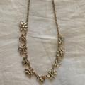 J. Crew Jewelry | Jcrew Statement Necklace - Christmas Perfect! | Color: Gold/White | Size: Os