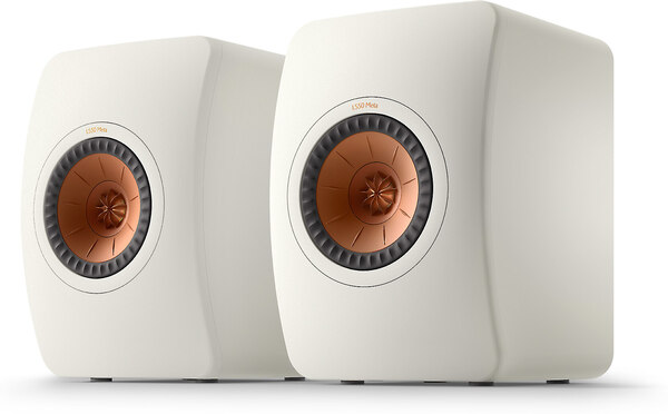 KEF LS50 META pr (MinrlWhite) Stand-mount/Bookshelf Speakers