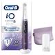 Oral-B iO8 Electric Toothbrushes For Adults, Gifts For Women / Men, App Connected Handle, 1 Ultimate Clean Toothbrush Head & Magnetic Pouch, 6 Modes, Teeth Whitening, 2 Pin UK Plug