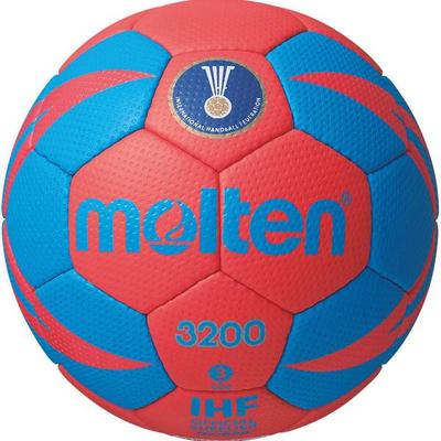 MOLTEN Handball H3X3200-RB, Größe 3 in Rot/Blau