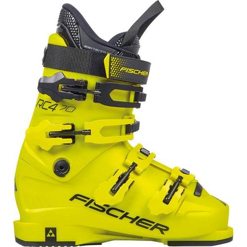 FISCHER Kinder Skischuhe RC4 70, Größe 24 in Gelb