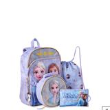Disney Bags | Frozen 2, 5 Piece Backpack Set! Anna And Elsa New! | Color: Blue/White | Size: Os
