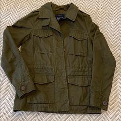 Madewell Jackets & Coats | Cargo Jacket | Color: Green | Size: Xs