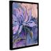 Red Barrel Studio® Blush Lily by Pamela J. Wingard - Print 48.0 H x 36.0 W x 2.0 D in whiteCanvas in Black Framed | 48" H x 36" W x 2" D | Wayfair