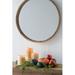 August Grove® Sanket Modern & Contemporary Accent Mirror Wood in Brown | 27.5 H x 27.5 W in | Wayfair DD37E81DA21F4E6D9E6E6FECE2F9C84A