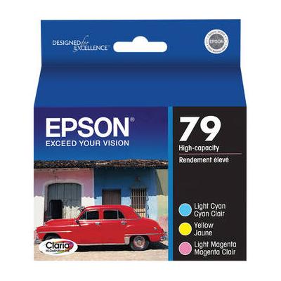 Epson 79 High-Capacity Multipack (Yellow, Light Cy...