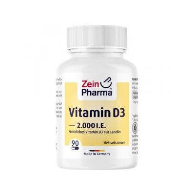 Zein Pharma - VITAMIN D3 2000 I.E. Kapseln Vitamine