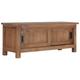 vidaXL TV Cabinet 90x30x35 cm Solid Teak Wood